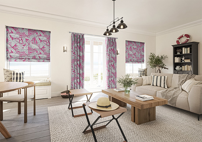 Caicos, Begonia - Made to Measure Curtains - Image 8